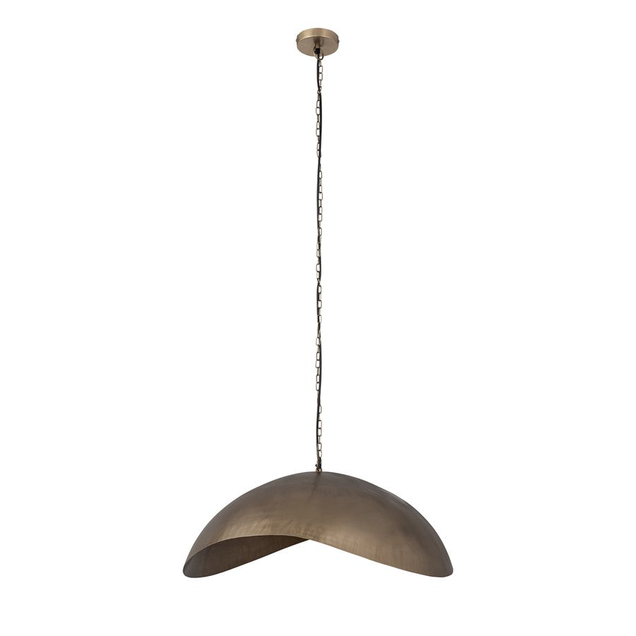 Canarm Maverick 39in 2-Light Pendant | Antique Brass Iron | Dining Room & Great Room | 39 x 30 x 13 in | Model IPL1182A02AB40