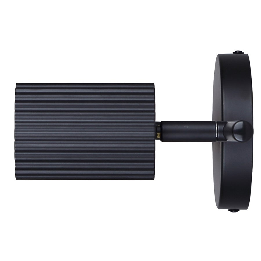 Canarm Rexton 29in 4-Light Track Lighting | Modern Matte Black Metal | Kitchen & Living Room | 29 x 4.75 x 6.5 in | Model IT1119A04BK10