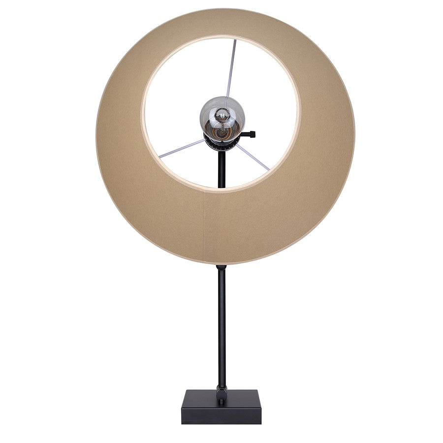 Canarm Theodore 25in 1-Light Wall Sconce | Classic Oil Rubbed Bronze and Paper Shade | Bedside & Living Room Reading Light | Model IWF2119B01BK