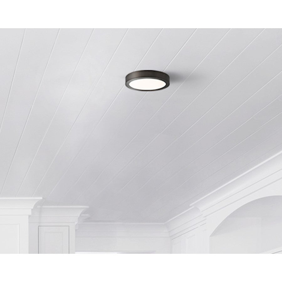Canarm LED-SM55DL-ORB-C 5.5in 1-Light LED Disk Light | Oil Rubbed Bronze Surface Mount | Kitchen & Hallway | 5.5 x 1 x 1 in | Model LED-SM55DL-ORB-C