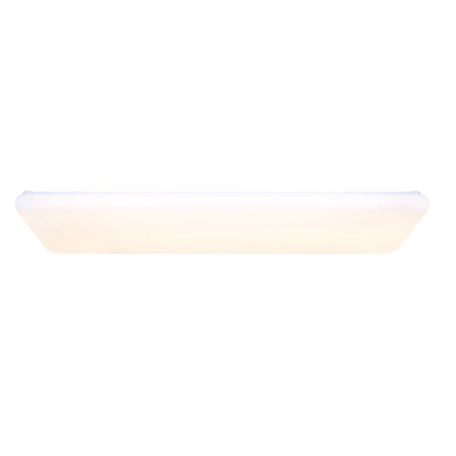 Canarm Madison LED Utility Light 50in 3in | White Flush Mount | Garage & Workshop | Integrated LED, 80 CRI | Model LU48A50