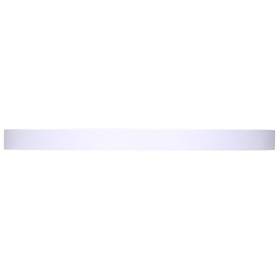 Canarm Madison 12in 1-Light Flush Mount | White Dimmable LED | Bathroom & Hallway | 11.81 x 11.81 x 1.26 in | Model SMD1225WH