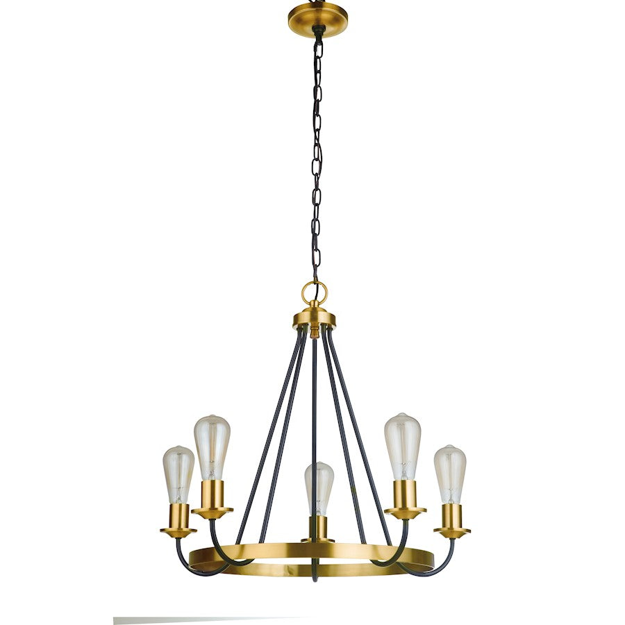 Randolph Chandelier, Black