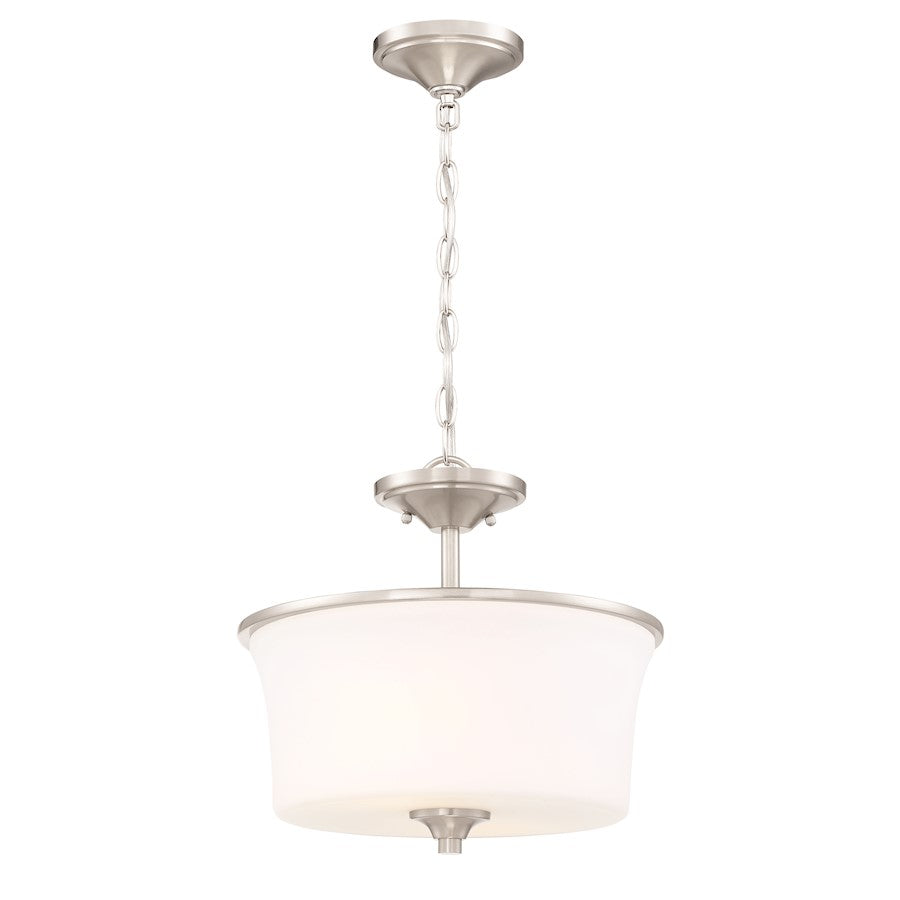 Craftmade Gwyneth 2 Light Semi Flush Mount/Pendant