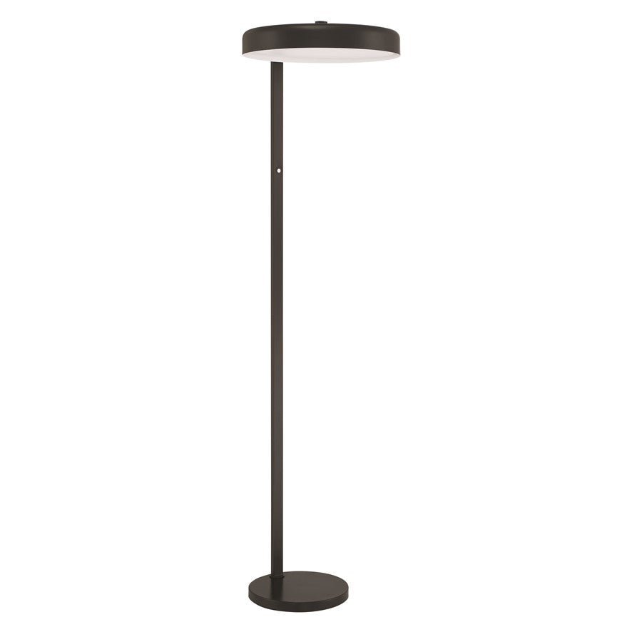 Craftmade Keeva 1 Light Floor Lamp, Flat Black - 87025FB-F