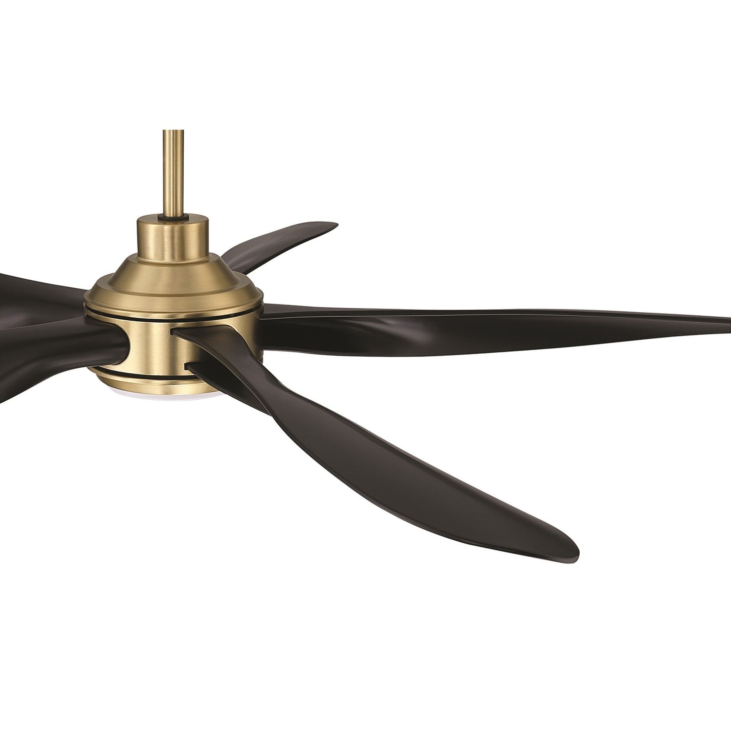 Craftmade Rosalie 52" 5-Blade 1 Light Ceiling Fan, Satin Brass