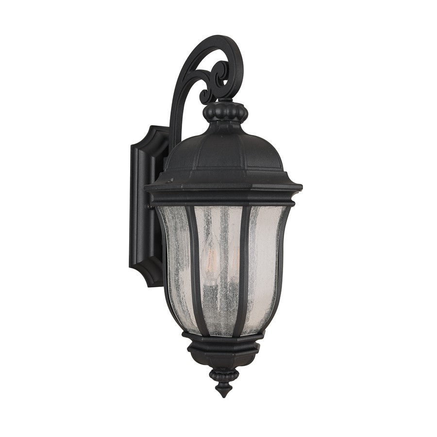 Craftmade Harper 2 Light Medium Outdoor Wall Lantern, Textured Black - Z3314-TB