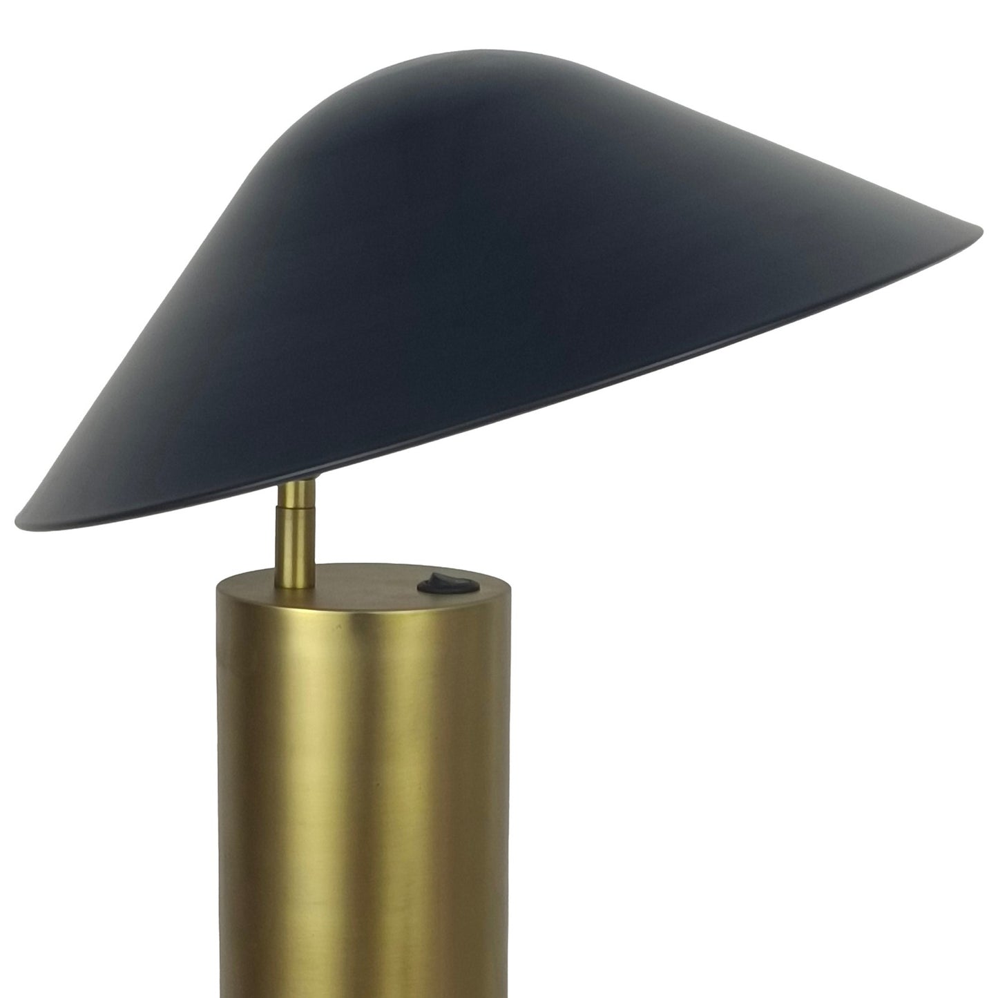 Classy Living Sculpted Glow 18"x14" Metal, Brushed Gold/Matte Black
