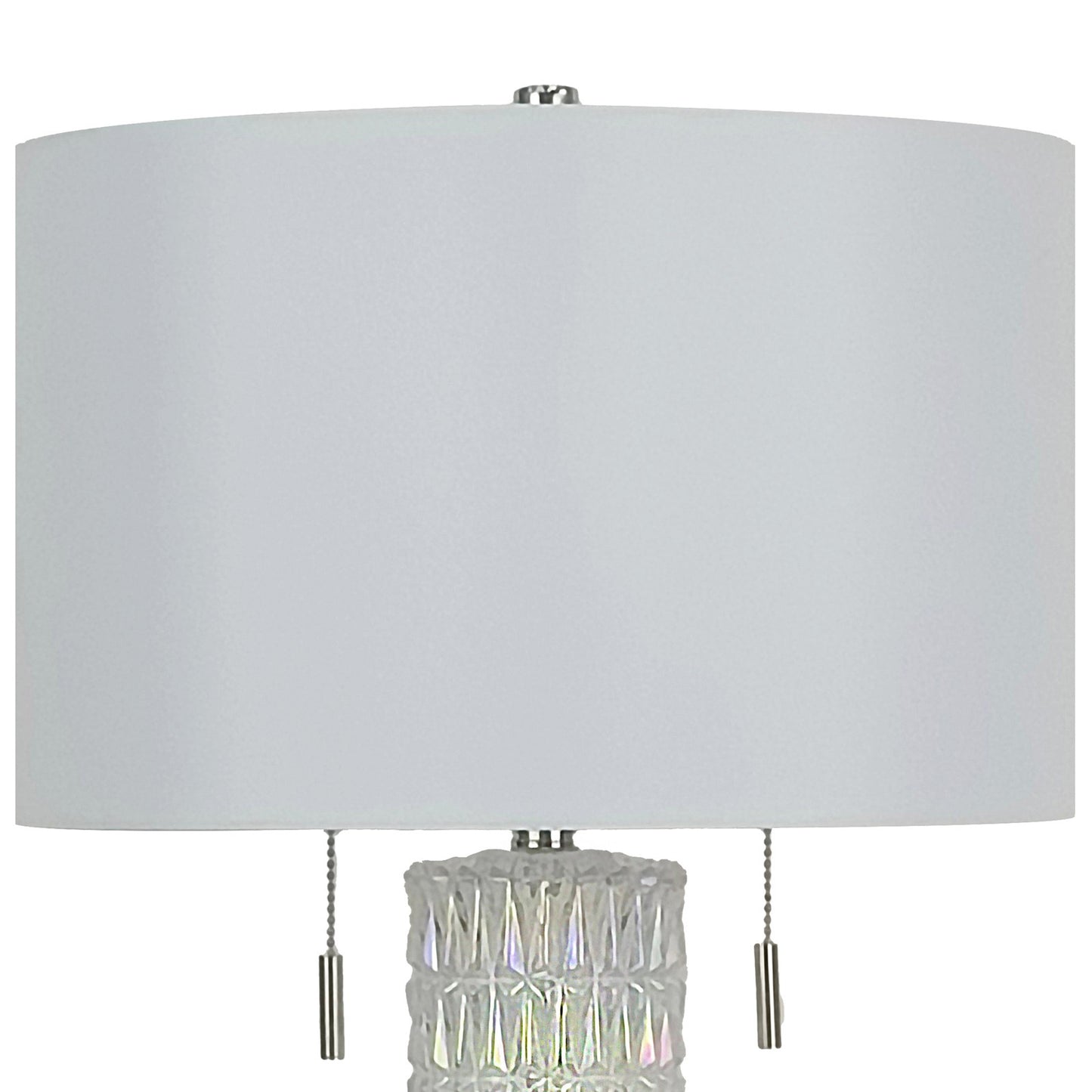 Classy Living Radiant Glow 30"x16", Irradescent/Polished Nickel