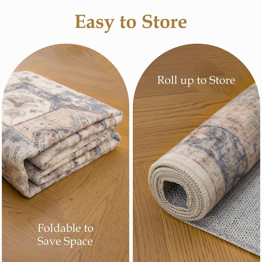 Haus Appeal Designs Hamford 2x7 Ivory Runner Rug