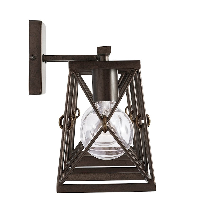 Bathroom Vanity Light, Buffed Bronze