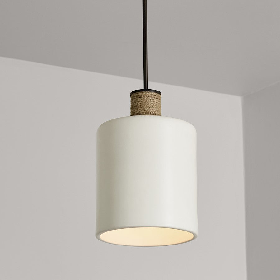 1 Light Small Pendant, Dark Pewter
