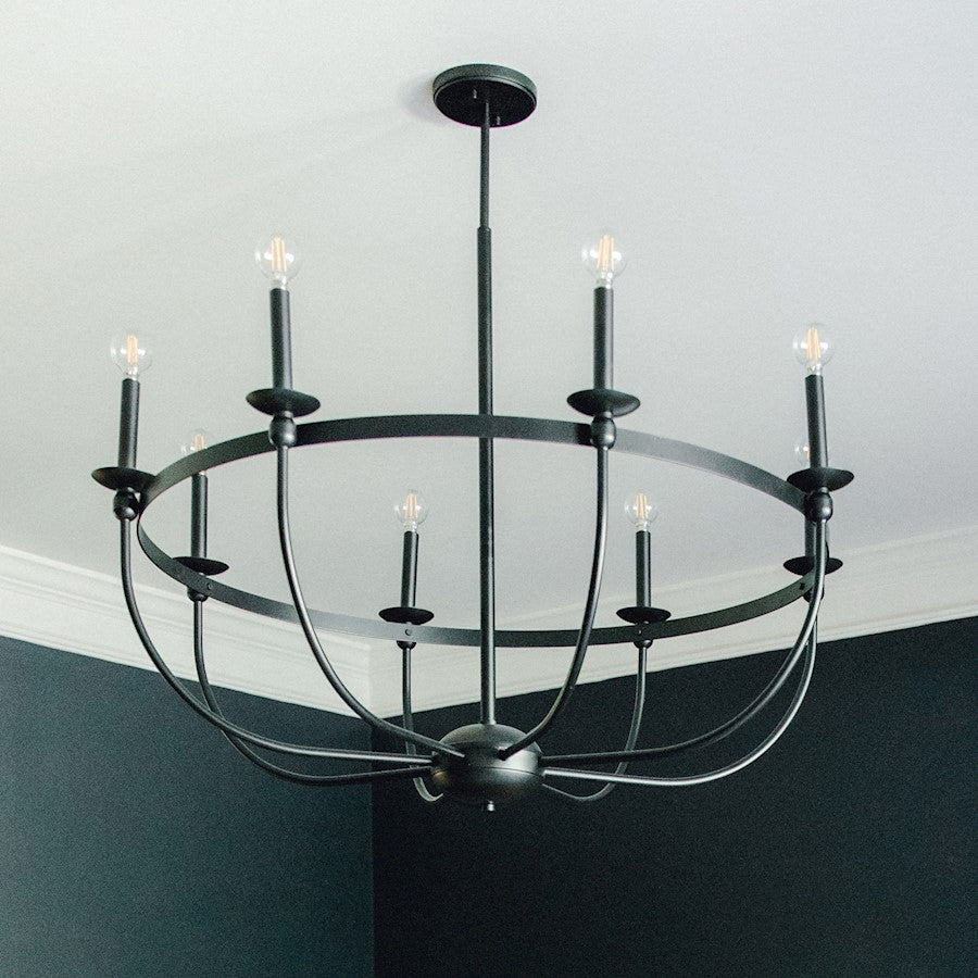 Rylann Chandelier, Matte Black