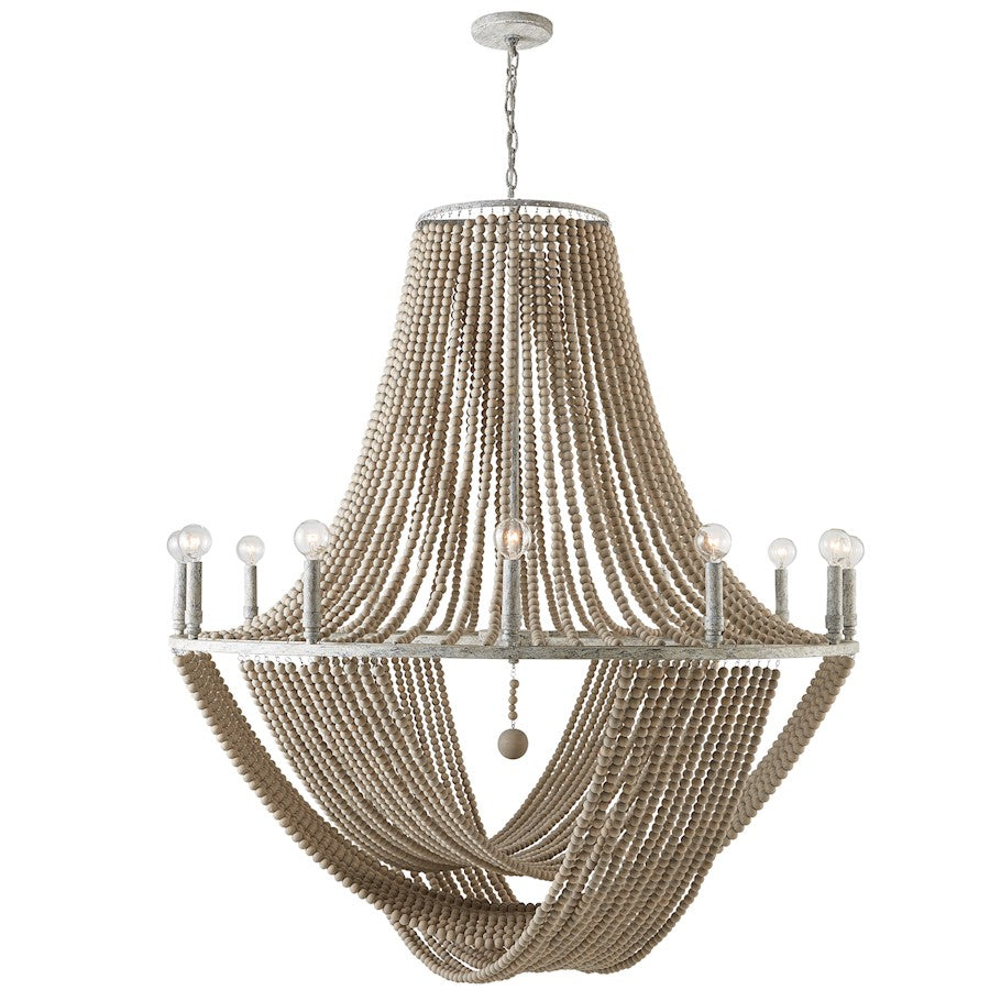 12 Light Chandelier, Mystic Sand