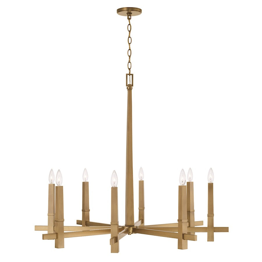 Chandelier, Brass