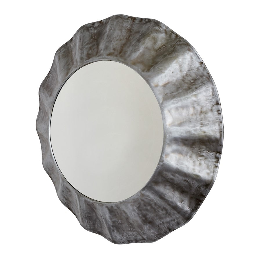 Capital Lighting Mirror Metal Frame Mirror, Aged Zinc