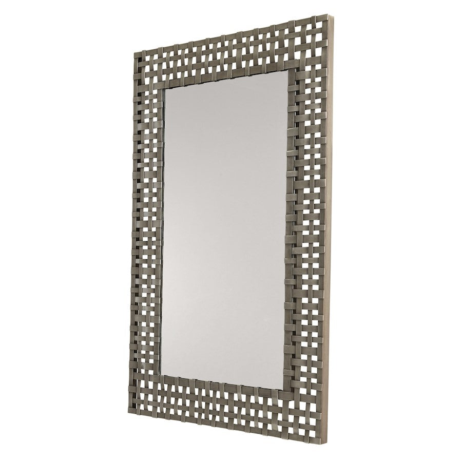 Capital Lighting Metal Decorative Mirror, Antique Nickel