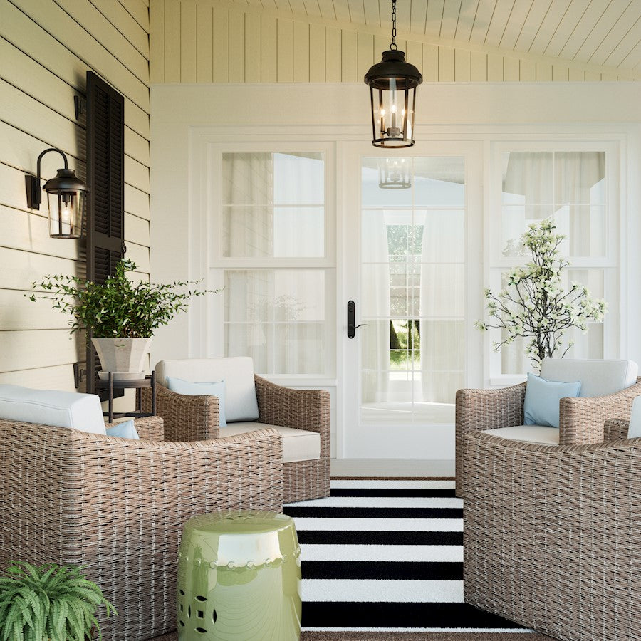 Capital Lighting Dunbar 3 Light Outdoor Hanging
