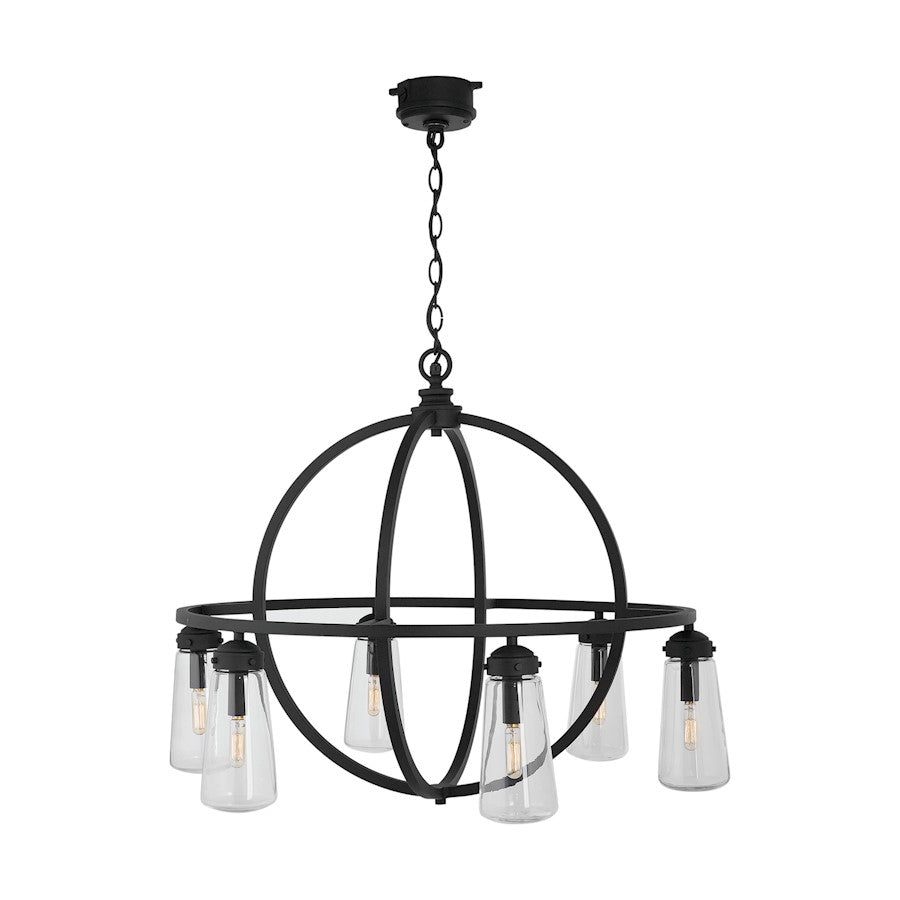 Capital Lighting Outdoor 6-Light Outdoor Chandelier