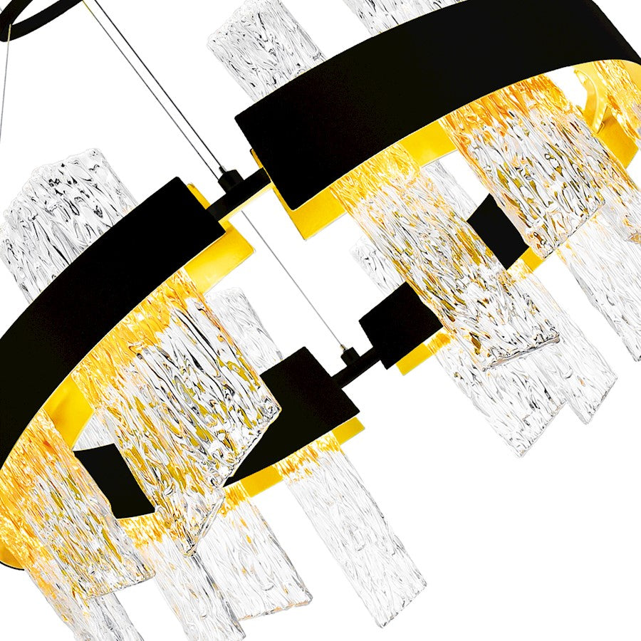 Guadiana 24" Chandelier, Black
