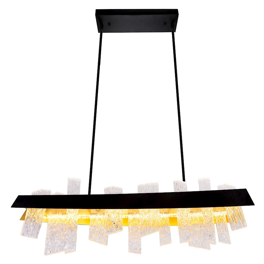Guadiana 39" Chandelier, Black