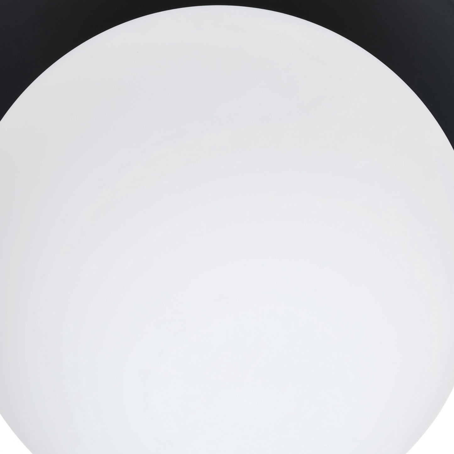 Dainolite Burlat 12.5in 1-Light Wall Sconce | Contemporary Matte Black Metal and White Glass | Hallway & Bathroom Accent | 12.5 x | Model BUR-131W-MB-WH