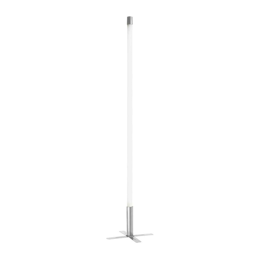 Dainolite DSTX 60in LED Stick Floor Lamp | White ABS Plastic and Steel | Living Room & Office Task Light | 36W, 10 Fluorescent | Model DSTX-36-WH