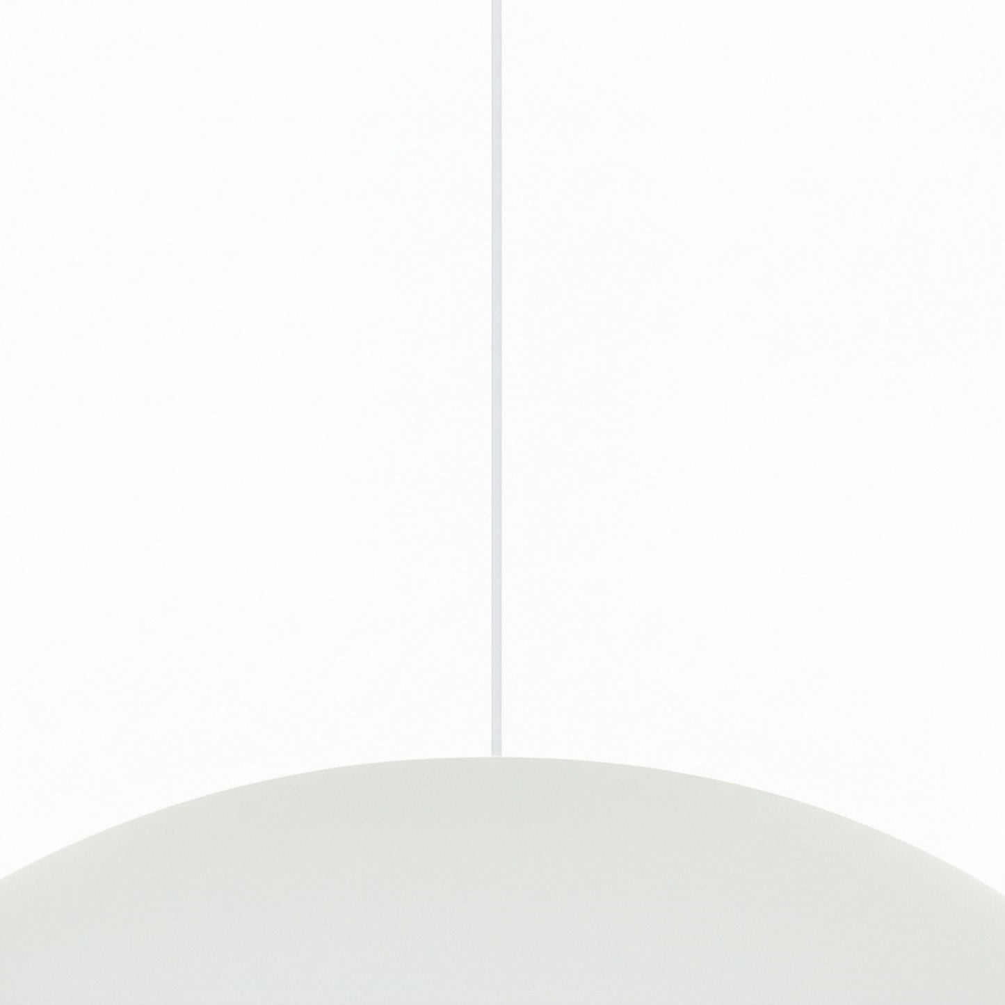 Dainolite Olivia 16in 1-Light Pendant | Contemporary Matte White Metal and Opal Glass | Kitchen Island & Bathroom | 15.75 x 15.75 x 4 | Model OLV-151P-MW