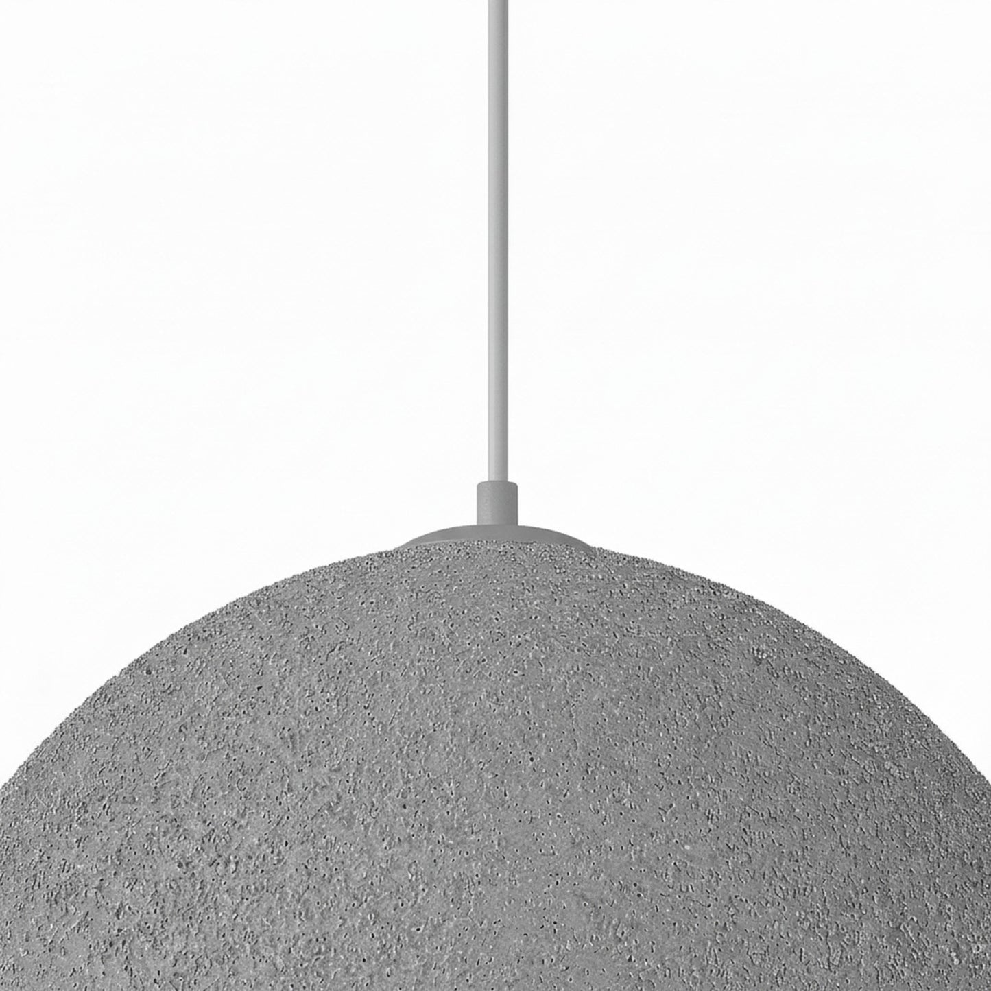 Dainolite Reese 16in 1-Light Pendant | Transitional Grey Foam and Metal | Kitchen Island & Dining Room | 16 x 16 x 8 in, Damp Rated | Model REE-161P-GRY
