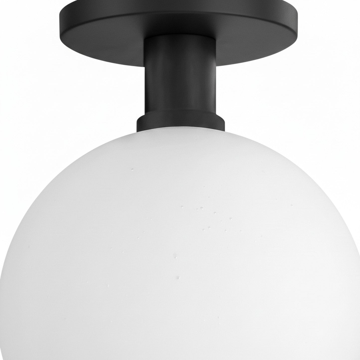 Dainolite Vida 9in 1-Light LED Wall Sconce | Contemporary Matte Black Metal and White Glass | Bathroom & Hallway Accent Light | 200 | Model VDA-75LEDW-MB