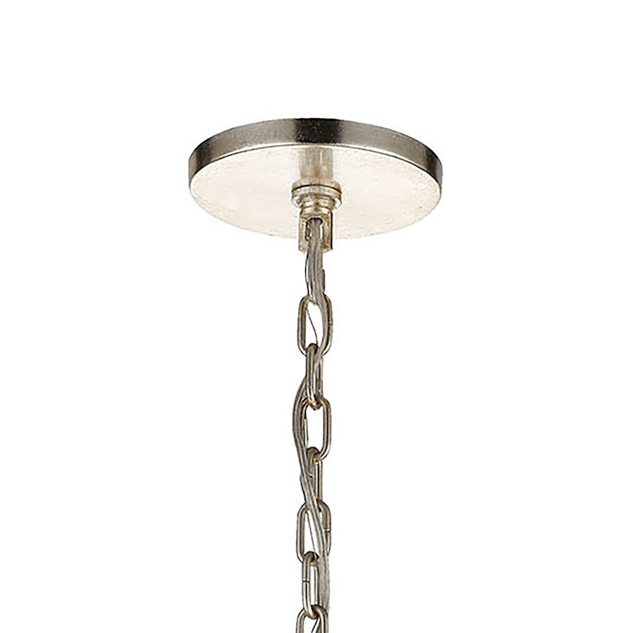 Morning Frost Chandelier, Silver