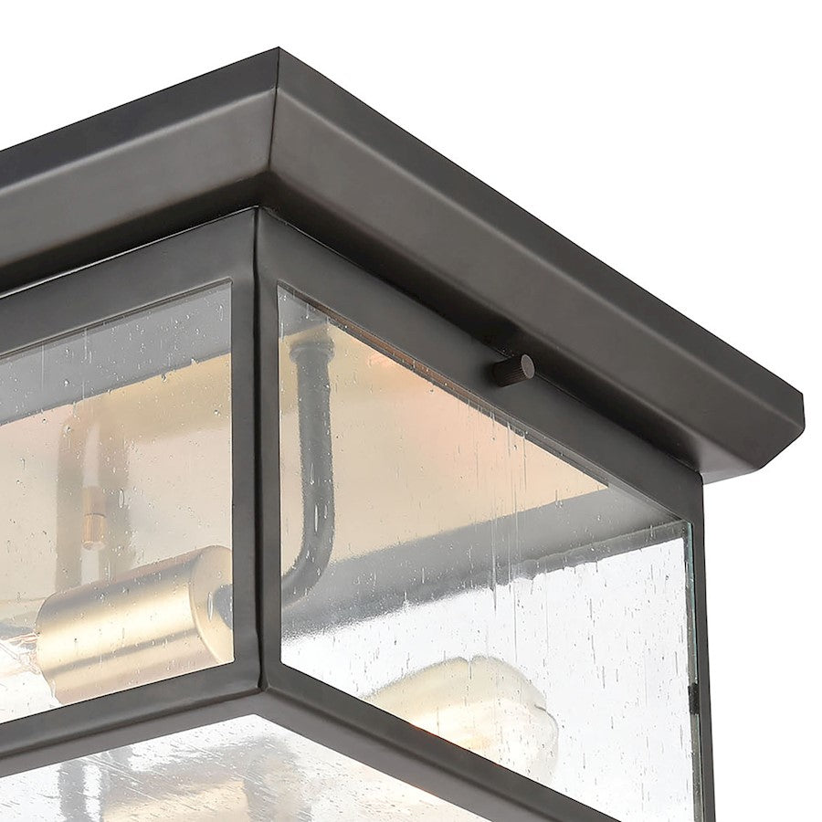 2 Light Flush Mount