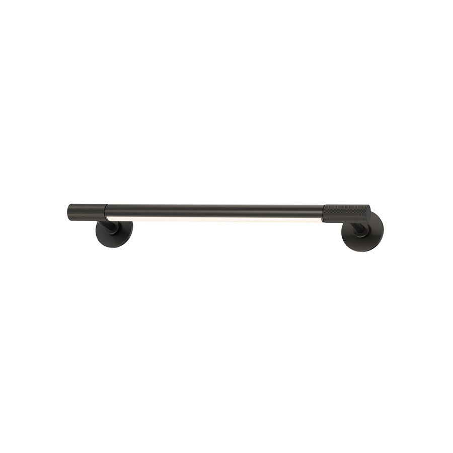 ET2 Lighting Purist Presa 1 Light 18" Wall Sconce, Black - E21671-BK