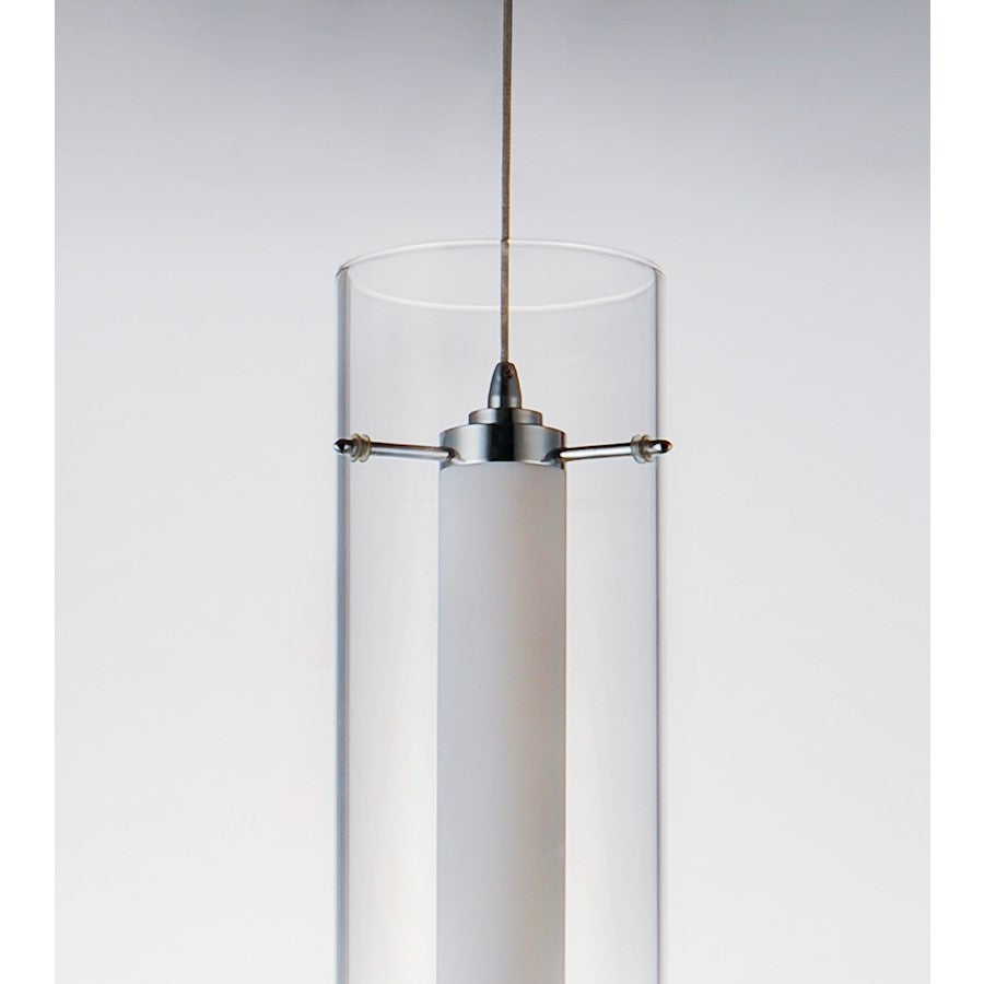 ET2 Lighting Centrum LED 1-Light Large Pendant in Polished Chrome