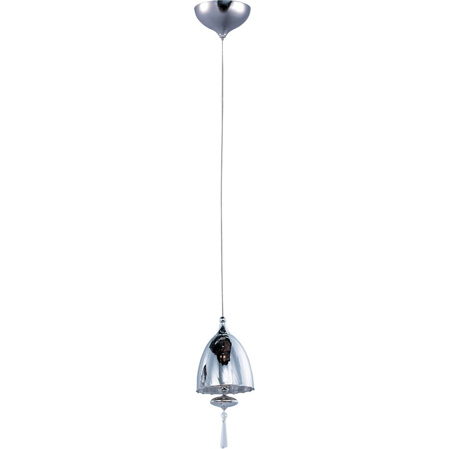 ET2 Lighting Chute 1-Light Pendant in White