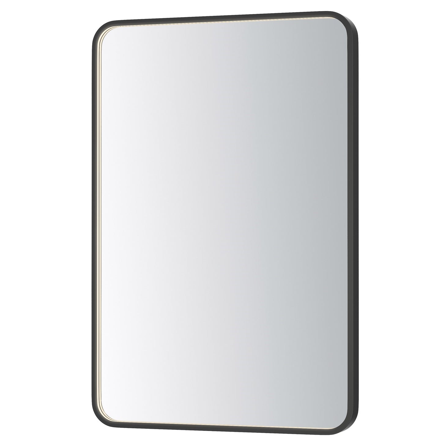 ET2 Lighting Elisse 1 Light LED Rectangle Mirror, Black