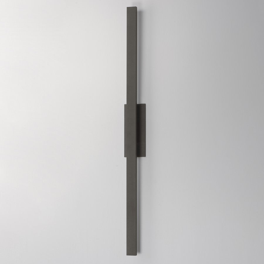 ET2 Lighting Alumilux Line 5CCT 51" LED Outdoor Wall Sconce, Bronze