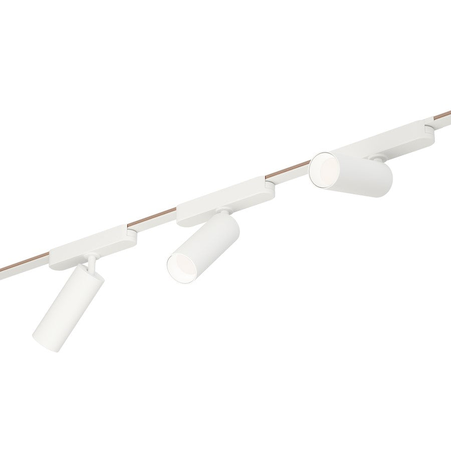 ET2 Lighting Continuum 1 Light Track Mini Spot Light, 1.5", White