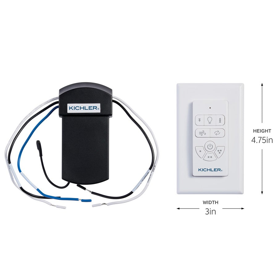Kichler AC Handheld Remote Kit Full Function, White