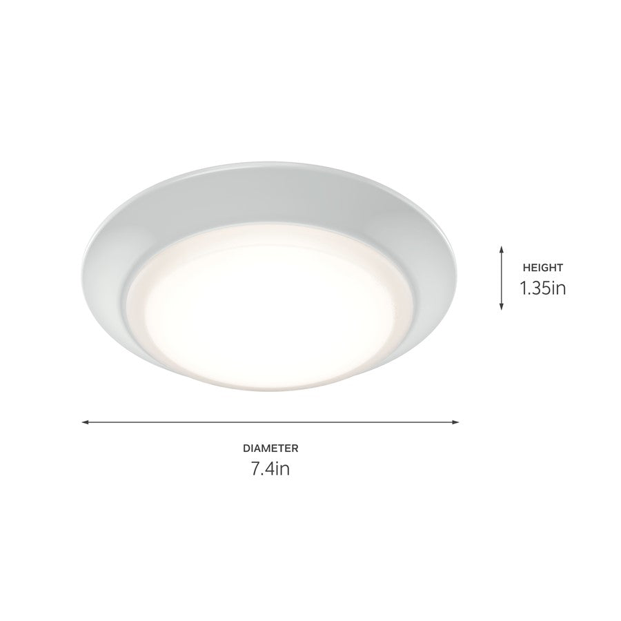 Kichler Gen Select 1 Light LED Downlight Bulk, White