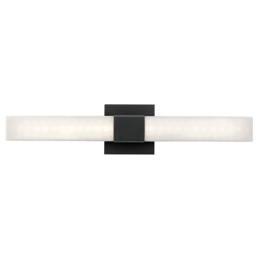 Elan Neltev 1 Light 24" Linear Bath Light, Matte Black