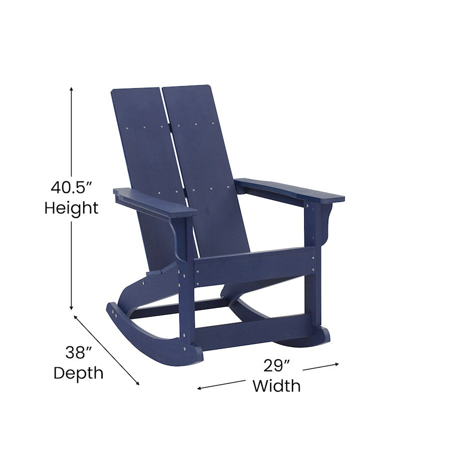Flash Furniture Finn Pack Of 2 Rockers/Side Table, NV