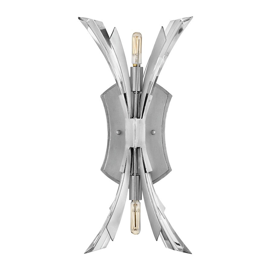 2 Light Interior Wall Sconce