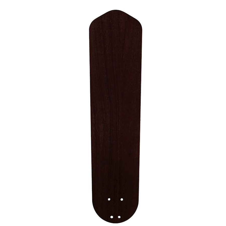 Fanimation myFan Blades 60in 5-Blade Set | Dark Walnut Painted Wood | Ceiling Fan Replacement Blades for Indoor & Damp Outdoor Spaces | Model B260DWA