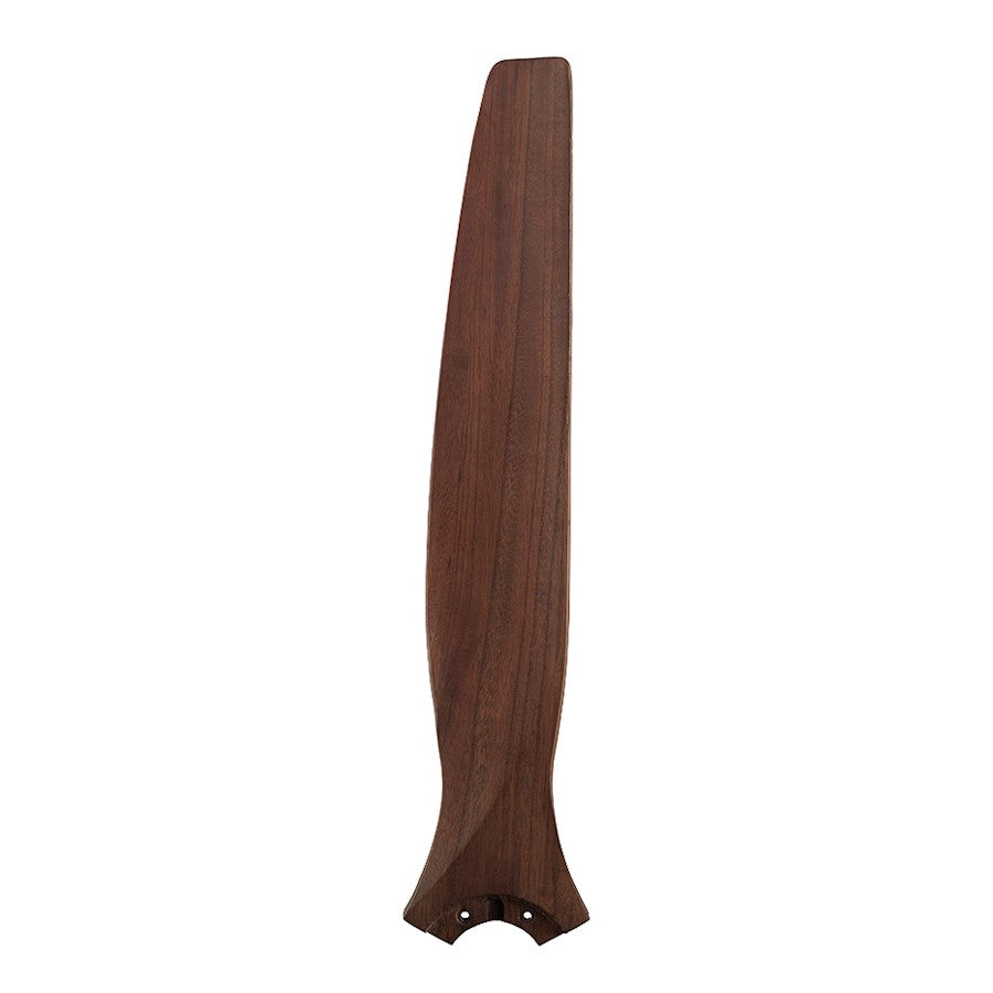 Fanimation Spitfire 30in 3-Blade Set | Carved Whiskey Wood Fan Blades | Replacement Blades for Damp Locations | 30.75 x 3.52 x 3.7 in | Model B6720WK