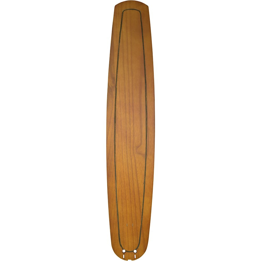 Fanimation Big Island 36in 5-Blade Set | Carved Cherry Wood Fan Blades | Replacement Blades for Damp Locations | 36 x 6.88 x 0.3 in | Model B6801CY