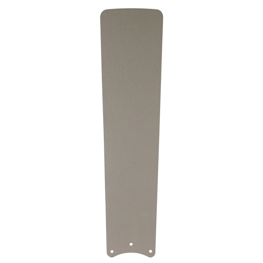 Fanimation 18in Satin Nickel Composite Fan Blades Set of 4 | 42in Sweep Replacement | Indoor & Covered Patio Ceiling Fans | Model BPW7880SN