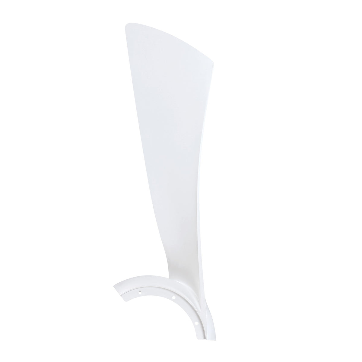 Fanimation Wrap Custom 44in 3-Blade Set | Matte White Composite | Ceiling Fan Blades for Damp Locations | 22 x 7 x 4 in | Model BPW8530-44MW