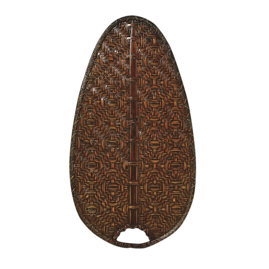 Fanimation Caruso 22in Antique Woven Bamboo Fan Blades | Set of 10 | Damp Rated | 22 x 12 x 22 in | Model CAISD4A
