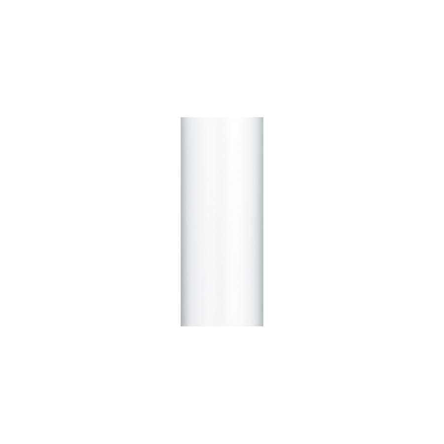 Fanimation 18in Downrod 1in | White Steel | Ceiling Fan Extension for High Ceilings | 18 x 1 x 1 in | Model DR1-18WH